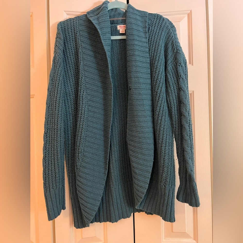 Teal Cardigan